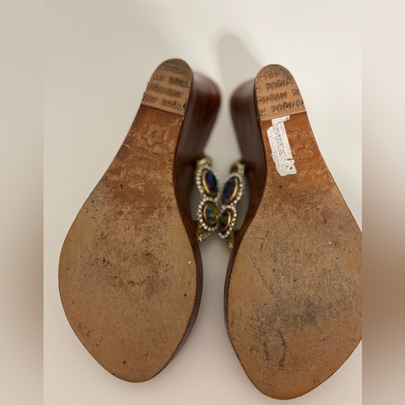 Mystique Sandals jeweled wedge platform - Picture 8 of 9